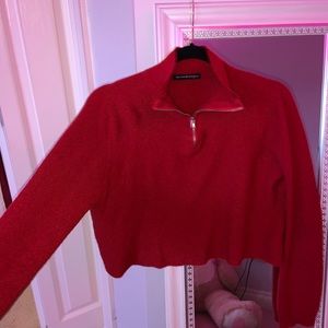 ☆ red brandy zip up ☆